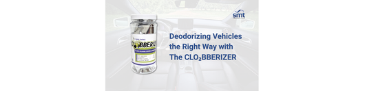 Deodorizing Vehicles the Right Way with The CLO₂BBERIZER