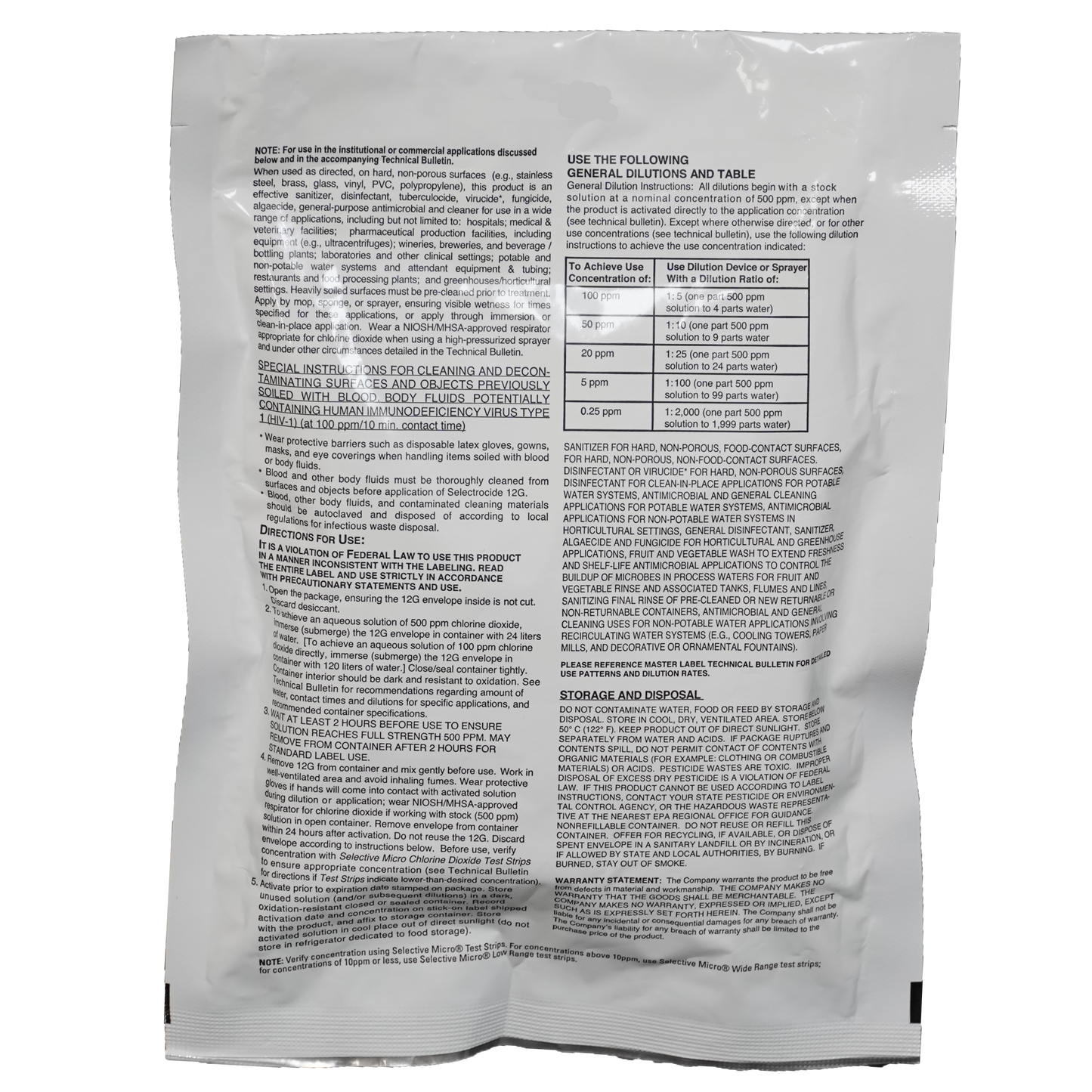 Selectrocide® 12G (8 Pack)