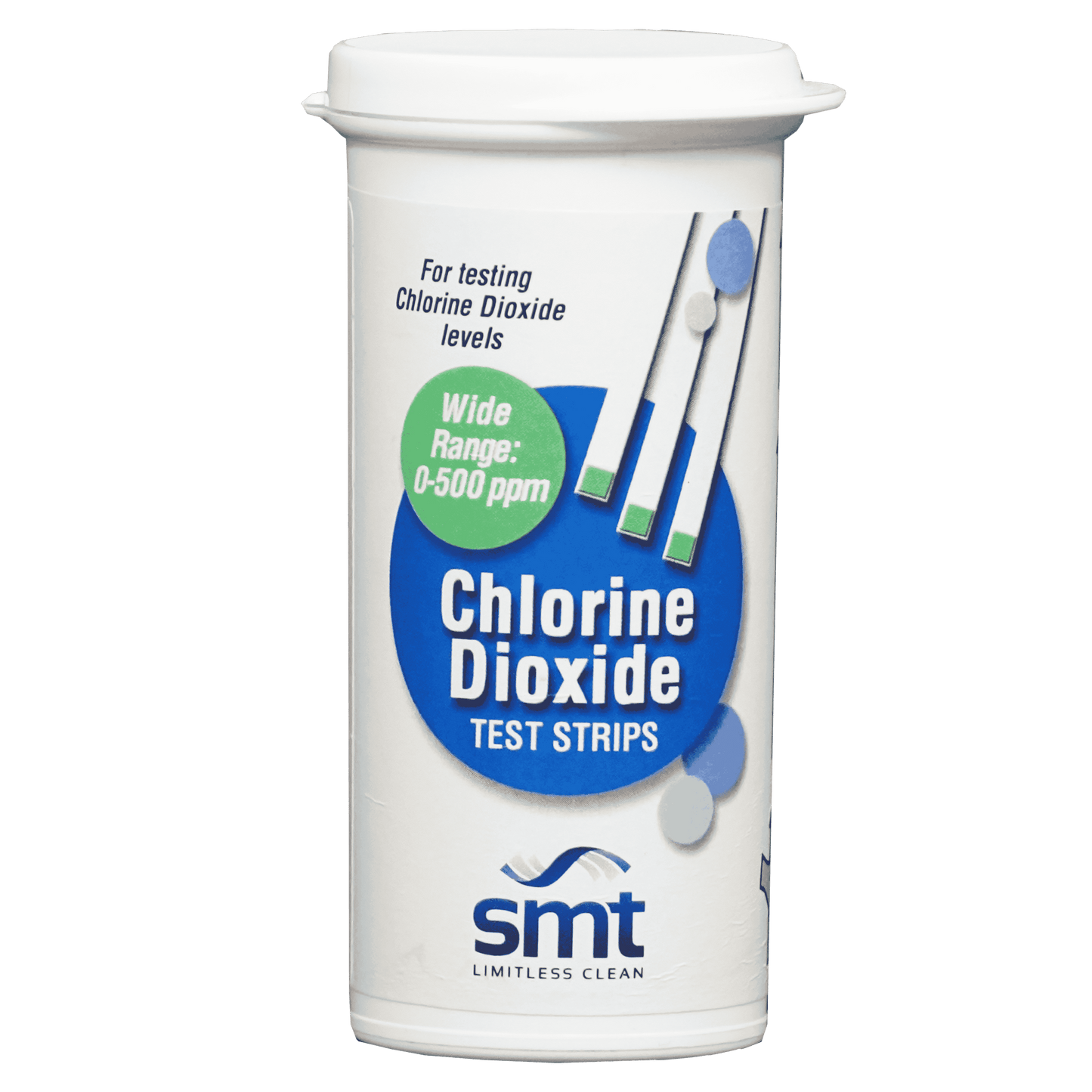 Wide Range ClO₂ Test Strips