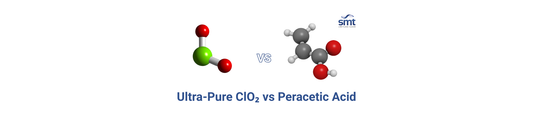 Ultra-Pure ClO₂ vs Peracetic Acid