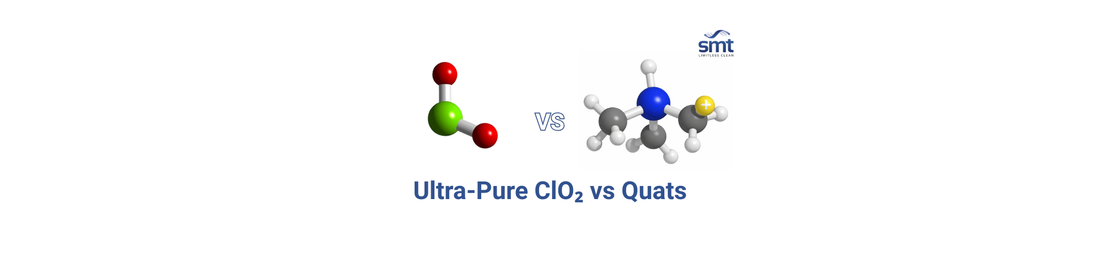 Ultra-Pure ClO₂ vs Quats