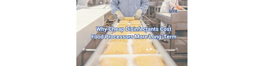 Why Cheap Disinfectants Cost Food Processors More Long-Term