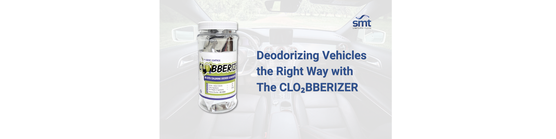 Deodorizing Vehicles the Right Way with The CLO₂BBERIZER