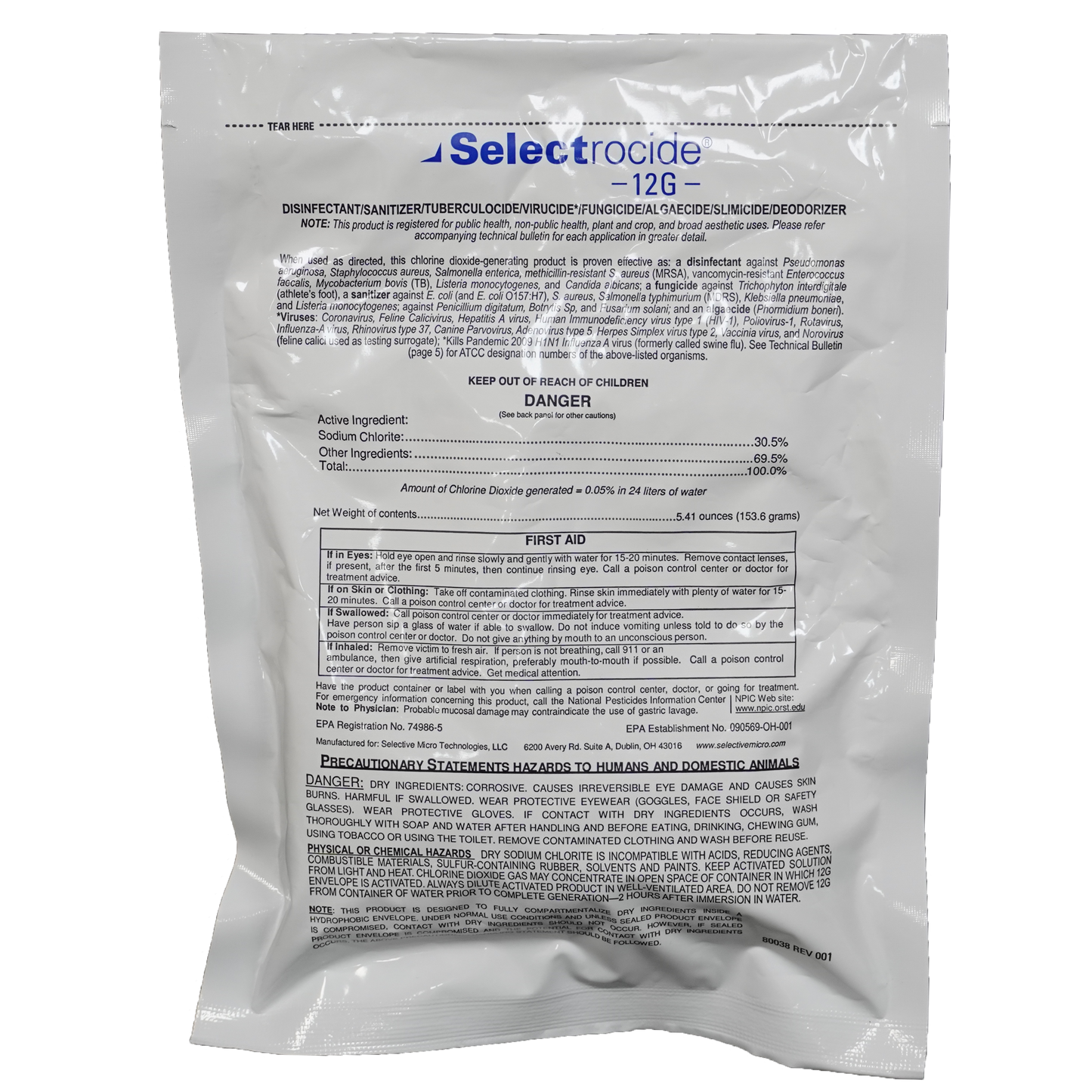 Selectrocide® 12G