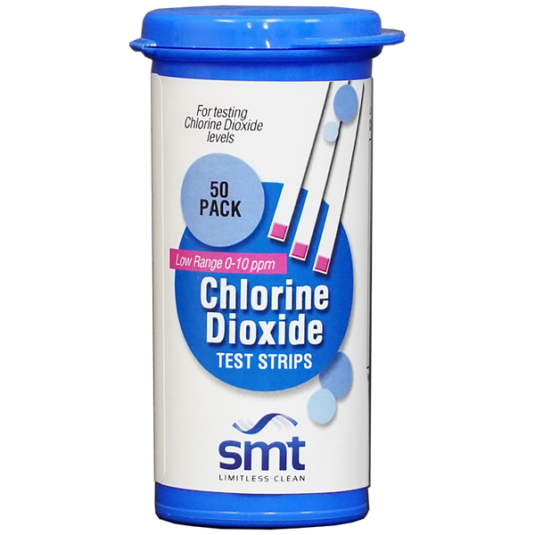 Precision Chlorine Dioxide Test Strip, CHL-D500, 500ppm, 64 X 5MM, PK50